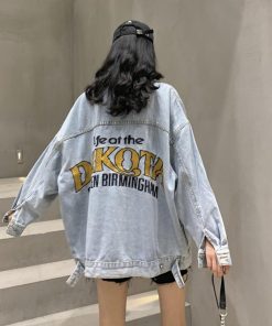 その他コート、アウター | デニムジャケット レディース バックロゴ