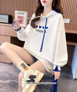 パーカー | レディース フード付き シンプル ゆったり 大きめ おしゃれ かわいい M L XL XXL 暖かい 部屋着 春 秋 冬 プルオーバー送料無料 シンプル