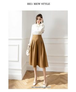 スカート | ロング丈 ミモレ丈 フレアロングAライン通勤 20代 30代 40代 50代 コーデ 着痩せ 高見え 送料無料 きれいめ