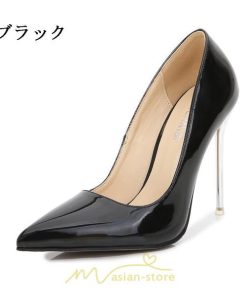 パンプス | ハイヒール ポインテッドトゥ ピンヒール 結婚式 パーティー 美脚 ヒール11cm 通勤 女子会 デート 発表会 演奏会  OL 事務 痛くない 面接 就活