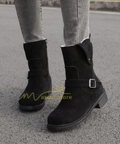 ショートブーツ | スノーブーツ レディース 暖かい 裏ボア シューズ 冬 レディースブーツ ジップブーツ 防寒着 ウインター ブーツ 20代30代40代 スノーシューズ