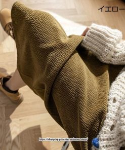 スカート | ロングロング丈 ミモレ丈 ミモレ ウエストゴム 秋 冬 秋冬 あったか コットン カジュアル Aライン 着痩せ スリット キレイめ 2022新作　