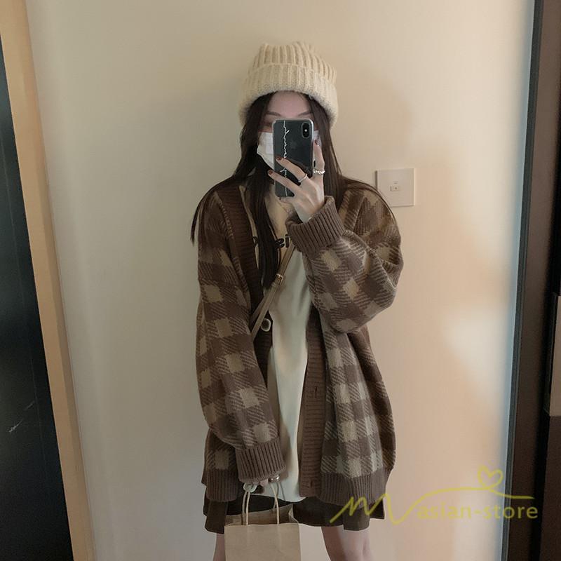 カーディガン | ニットレディース 2022秋冬 羽織り ニット アウター セーター フロントボタン 長袖 20代50代 トップス 大人 秋ニット 通学通勤