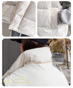 ベスト | ダウンダウン レディース ノースリーブ 秋冬 コーデ 着回し 暖かい スタンドネック 着痩せ 20代 30代 大きいサイズ 黒 韓国風 40代 防寒 白 50代