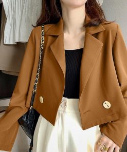 テーラードジャケット | ショート丈 テーラード ジャケット 長袖