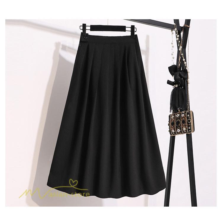 スカート | Aラインきれいめ レディース フレア ゆるゆったり 大きいサイズ カジュアルファッション 50代40代30代20代 日常感 夏秋服 女性着