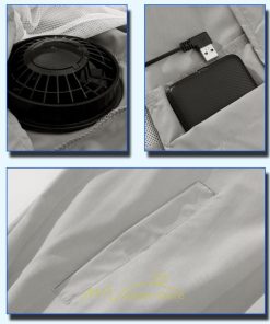 ベスト | 空調作業服 作業服 ファン付き 夏用 涼しい 空調ウェア ゴルフウェア 夏 メンズ 長袖 扇風機 夏 大風量 アウトドア 長袖セット スポーツ 暑さ対策 熱中症