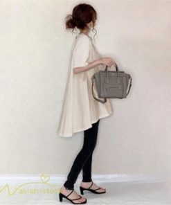 tシャツ・カットソー | Tシャツ レディース 半袖 カジュアル クルーネック おしゃれ 女性用 シンプル 無地 フレア カジュアル 可愛い トップス カットソー 4色 上品 フリーサイズ