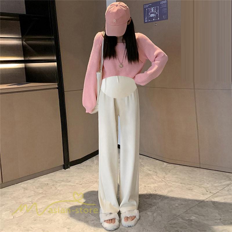 パンツ レギンス | マタニティパンツ ワイドパンツ 春 秋 新作 カジュアル 着痩せ ガウチョパンツ パンツ マタニティ 大きいサイズ ボトムス 春服 産前 おしゃれ お出かけ 妊婦服