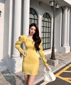 タイト | セクシーワンピース 二次会ワンピース 上品 高級感 ワンピース 長袖 タイトワンピース スリム 美ライン 結婚式 通勤 フォーマル オフィス お呼ばれワンピース