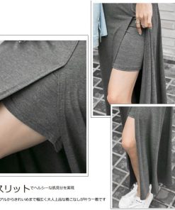 ロングスカート | ロング きれいめ スリット マキシスカート スカート インナーパンツ付き 春夏スカート
