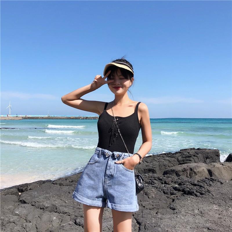 ジーンズ、デニム | デニムパンツ レディース ショートパンツ 無地 可愛い 女の子 20代30代 カジュアル ボトムス ズボン シンプル