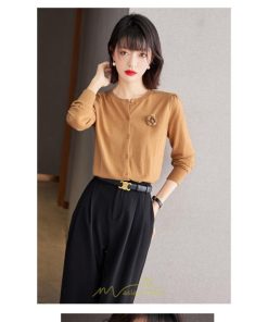 ニット・セーター | カーディガン ニット レディース ニットカーディガン シンプル 無地 秋 冬 制服 会社 柔らかい 羽織り 楽チン ナチュラル 通学 カジュアル おしゃれ 通勤