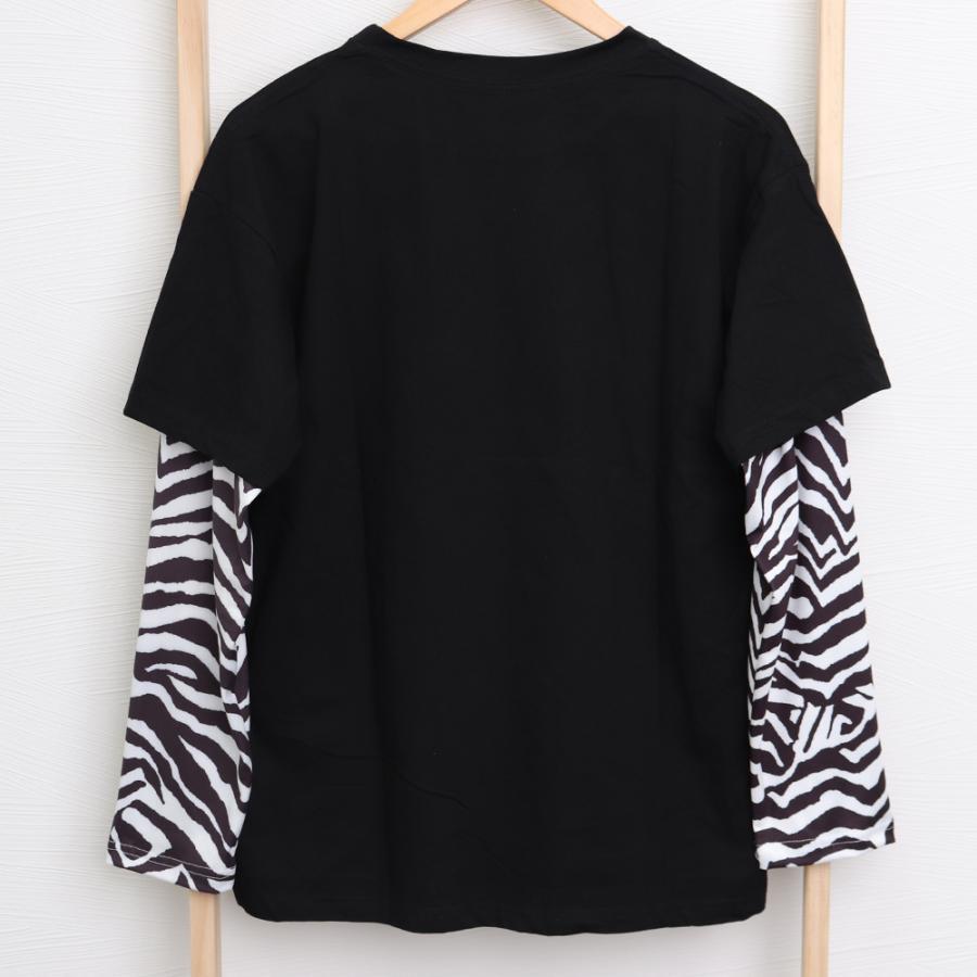 Tシャツ・カットソー | Tシャツ レディース トップス 重ね着風