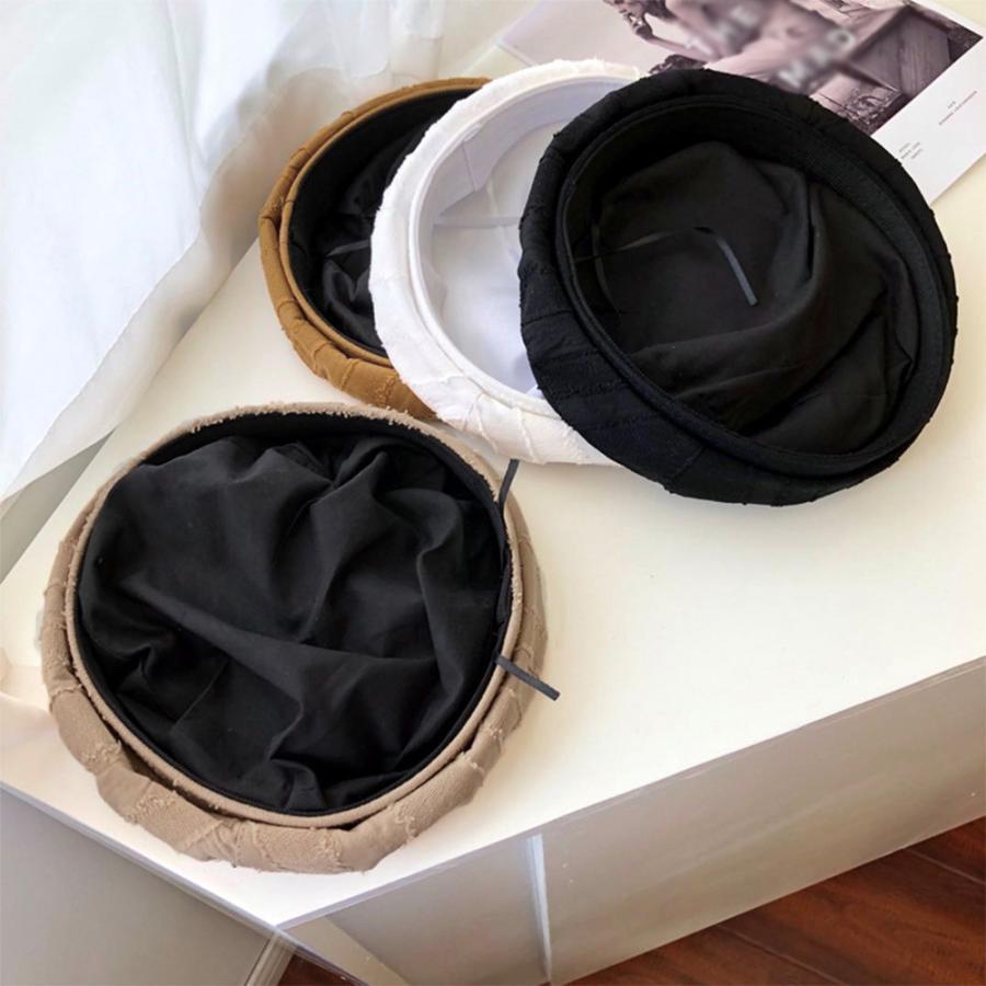 ベレー帽 | 帽子 シンプル レディース 大人 トレンド感 カジュアル ハット おしゃれ キャップ 可愛い