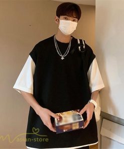 Tシャツ | Tシャツ メンズ 半袖 重ね着風 レイヤード 無地 ゆったり クルーネック カットソー 20代 30代 おしゃれ 無地 大きいサイズ シンプル 40代 カジュアル お出かけ