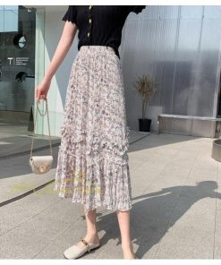 スカート | ロング 秋 花柄 柔らか ボトムス レディース ロングマキシ丈 シンプル 無地 カジュアル 着痩せ コーデ 春 30代 秋20代 40代 50代 夏物 夏