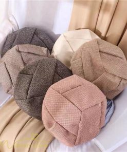 レディース | ベレー 秋新作 ベレー帽 帽子 上品 女性用 秋冬 美しい おしゃれ ひも付き ベレーキャップ 冬コーデ カジュアル 人気 女性帽子 おしゃれ 千鳥格子