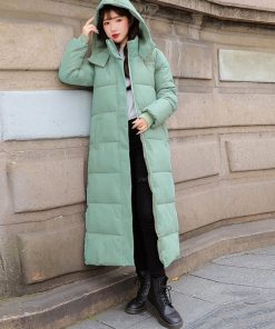 トレンチコート | フード付きキルティングコート レディース