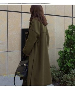 チェスターコート | 即日ロングコート レディース 秋冬 アウター アーミーグリーン 無地 長袖 シンプル 大人 コート 30代40代50代 ミモレ丈 防風 冬 春