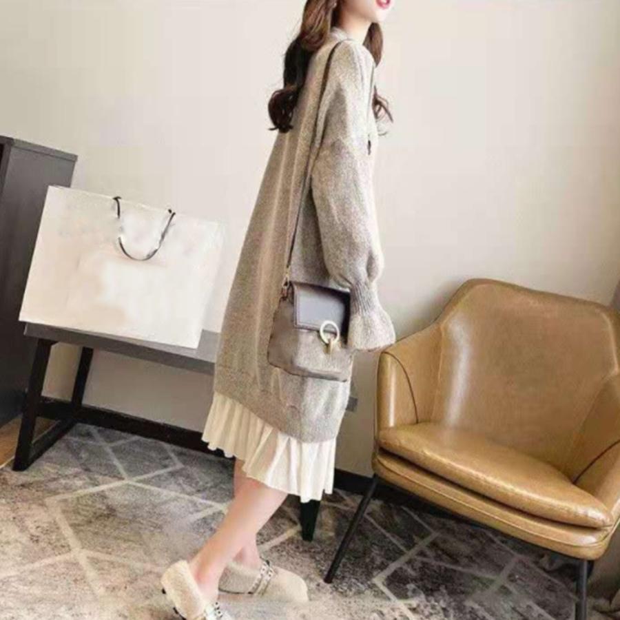 ワンピース | ニット ドッキングカジュアル