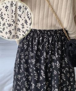 フレアスカート | 小花柄 Aラインスカート