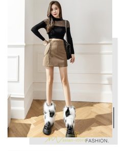 スカート | レディース ミニインパンツ 合皮 ミニ韓国ファッション 脚長 かわいい おしゃれ ミニスカ レザーセクシー 秋冬 おしゃれ