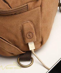 メンズバッグ | 胸バッグ ワンショルダーバッグ 斜め掛けバッグ ボディバッグ メンズリュックサック ファッション メンズチェストバッグ USB給電口 トレンド 通勤通学 通気