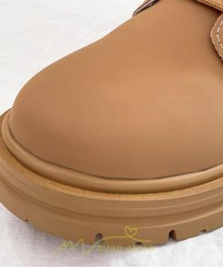 ショートブーツ | ブーツ レディース 軽量 歩きやすい おすすめ おしゃれ 編み上げ 太めヒール レザー風 走れる 痛くない 冬 秋 22.5cm-25cm 春 トレンド