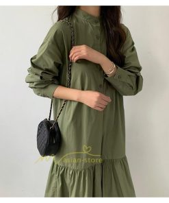 マキシ | シャツワンピース ワンピース 秋 春 レディース ロングワンピース 長袖 ロング丈 マキシ丈 体型カバー 無地 ゆったり 着痩せ 30代 40代 カジュアル 50代 夏物