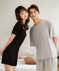 パジャマ　ルームウェア | パジャマ 上下セット 半袖 夏 新作 ルームウェア カジュアル 送料無料 シンプル 2点セット 薄手 部屋着 お揃い ペア セットアップ 寝巻き メンズ レディース
