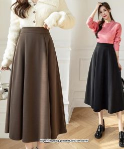 スカート | ロング秋 冬 レディース ボトムス ロング Aライン防寒 あったか 冬 暖か あたたか 秋冬 厚手 40代 30代 ラシャ 送料無料 50代