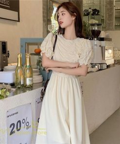 マキシ | ワンピース サマーワンピース Aライン レディース 無地 きれいめ ロングワンピース 通勤 通学 可愛い 気質 20代 30代 40代 Aラインワンピース 夏 韓国風 春