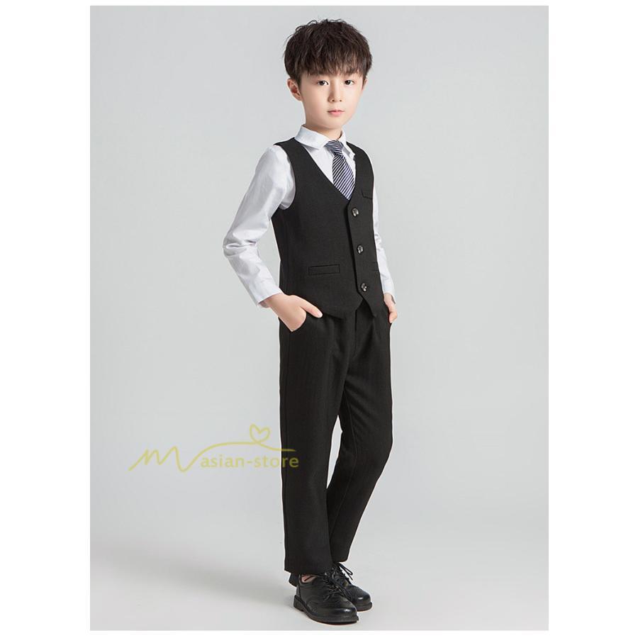 子供 | 入学式 卒業式 スーツ 男子 小学校 子供服 発表会 結婚式 ベスト ボーイズ 子供スーツ キッズ フォーマルスーツ 紳士服 タキシード セットアップ 上品 男の子