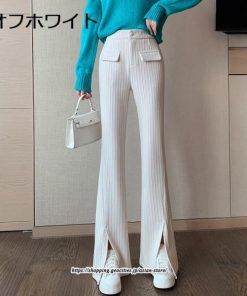 チノ・テーパード・ジョガー・スキニーパン | パンツ レディース 超美脚 スラックス フレアパンツ ロングパンツ ズボン ロングタイプパンツ 秋冬 タイトフレアハイウエスト ボトムス ズボン 送料無料