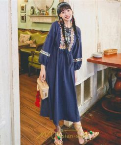 マキシ | ワンピース レディース 大人 ワンピ 花柄 夏秋 かわいい カジュアルワンピ 着やせ きれいめ 綿麻 ロング丈 パーティー 二次会 40代 ゆったり  30代 人気 20代