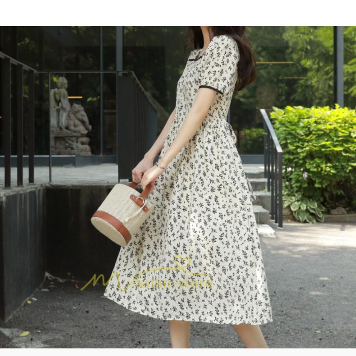 マキシ | ワンピース レディース 40代 キレイめ マキシワンピース 春夏 半袖ワンピース オシャレ結婚式ドレス お出かけ 30代 韓国ファッション 50代 上品 花柄 通勤通学