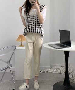 ニット・セーター | ニットベスト Vネック レディースニット