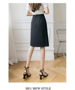 スカート | 膝丈 ひざ丈 Aラインスリット レディース 夏 おしゃれ 夏大人カジュアル 脚長 着痩せ ハイウエスト 上品 春夏秋冬 セクシー