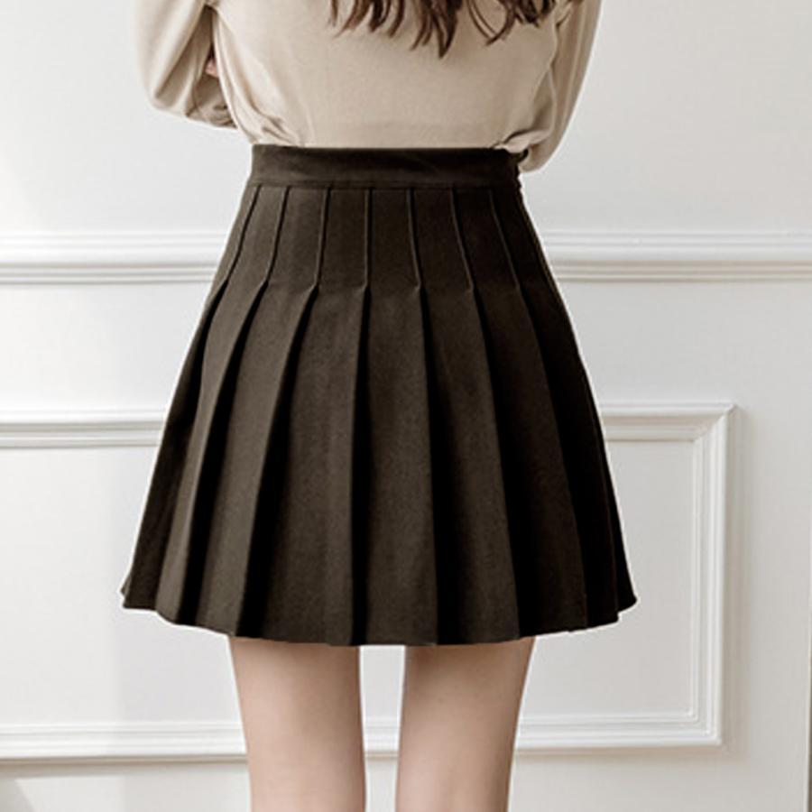 ミニスカート | プリーツハイウエスト韓国