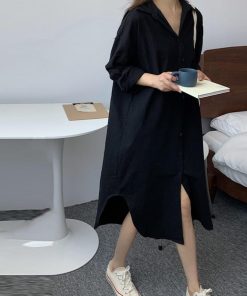 シャツ・ブラウス | シャツワンピース ロングシャツカーデ