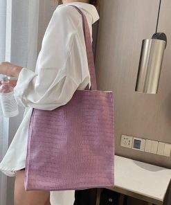 トートバッグ | トート クロコダイル柄 大容量クロコダイル柄 レディース バッグ PUレザー 肩掛け