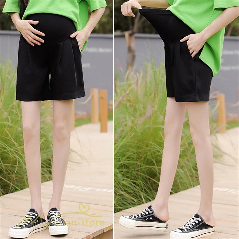 パンツ レギンス | マタニティ パンツ 妊婦服 カジュアル 夏服 サマーパンツ 着痩せ マタニティパンツ ウエスト調整 上品 無地 大きいサイズ 日常 薄手 シフォン マタニティウェア