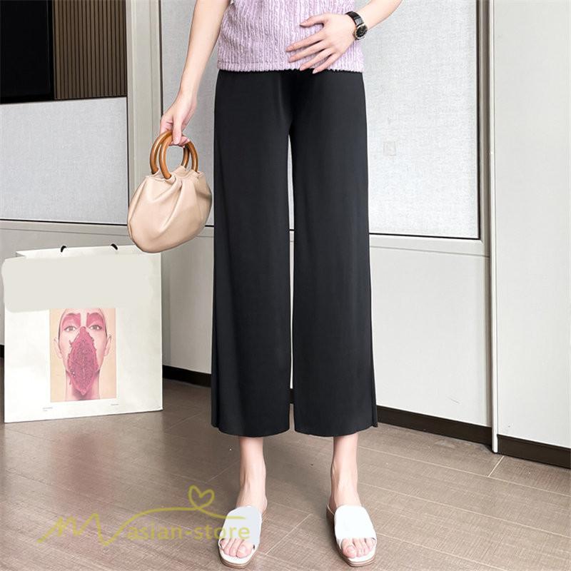 パンツ レギンス | マタニティ ワイドパンツ ガウチョパンツ 着痩せ 無地 着痩せ ゆったり マタニティパンツ パンツ マタニティウェア 日常 夏新作 おしゃれ サマー サマーパンツ