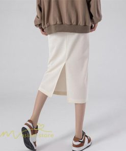 スカート | マタニティ妊婦妊娠タイト産前産後 マタニティウエア 春 夏 ひざ下丈 ゆったり カジュアル マタニティ ウエスト調整 妊婦服 無地