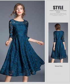 レースワンピース | ワンピース ドレス ロングドレス レースワンピ 結婚式 パーティードレス 二次会 フォーマル レデイース エレガント お呼ばれ ロングワンピ 七分袖