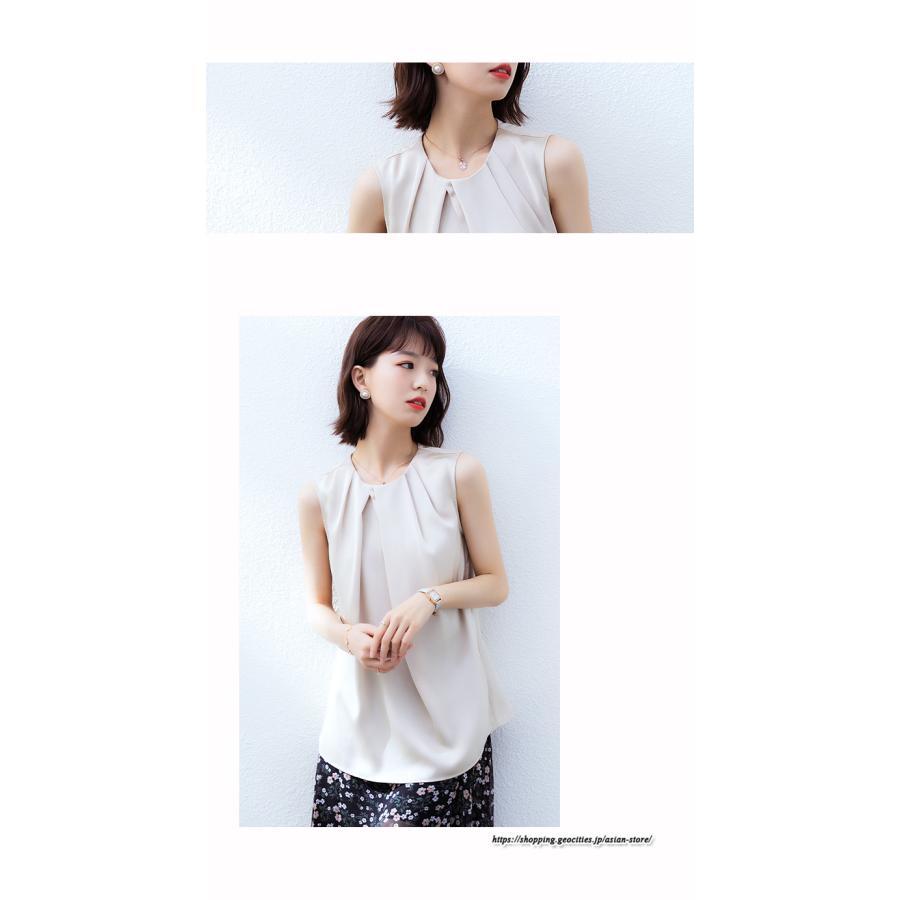 キャミソール タンクトップ | タンクトップ レディース 秋 秋服 レイヤード インナー ノースリーブ ベーシック しわにくい とろっと滑らかな肌触りの落ち感素材 重ね着 夏秋物