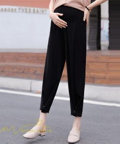 パンツ レギンス | パンツ マタニティ ワイドパンツ 着痩せ 無地 マタニティパンツ ウエスト調整 きれいめ 日常感 春 夏 新作 上品 カジュアル サマーパンツ マタニティウェア