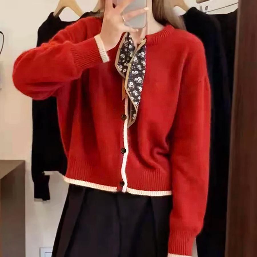 ニット・セーター | 韓国風 ニットカーディガン レディース