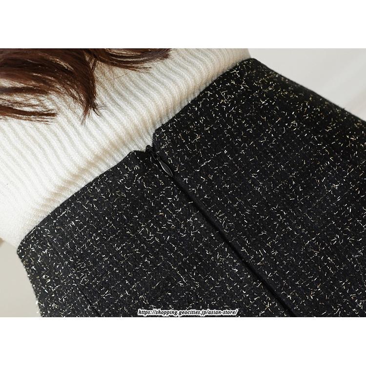 スカート | ミニレディース Aライン タイト ショート丈 キュロットラシャ 暖か カジュアル お出かけ 韓国風 2022秋冬 着回し 通勤 新作